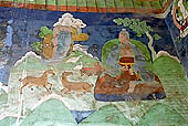 Ladakh - Likir gompa, mural paintings